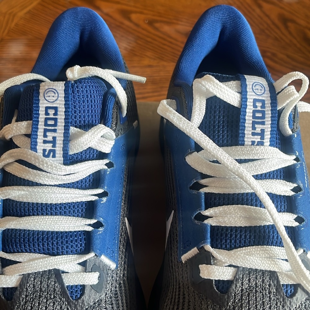 Nike Zoom Pegasus 40 Colts in Blue and Black - Picture 3 of 6